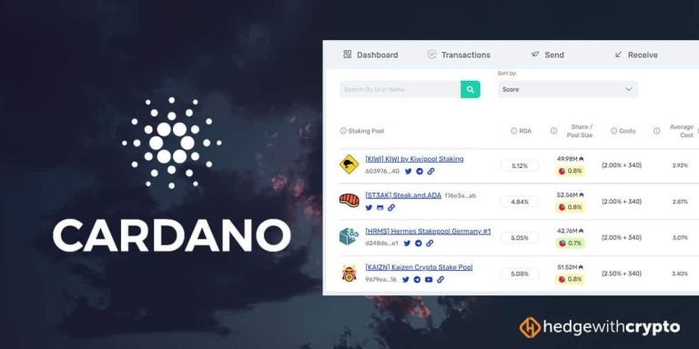 where To Stake Cardano