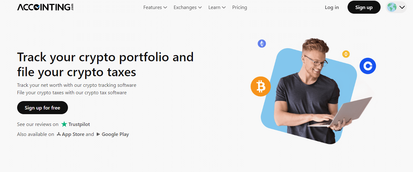 Accointing website