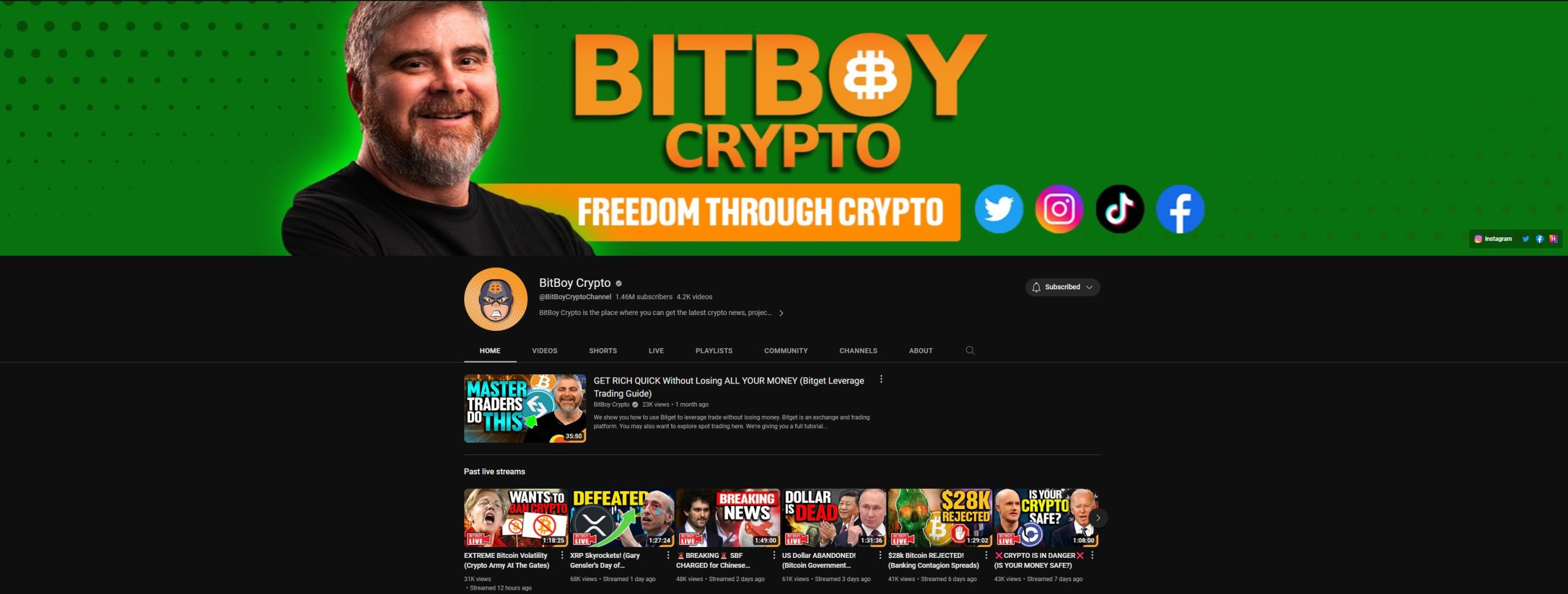 Bitboy crypto youtube