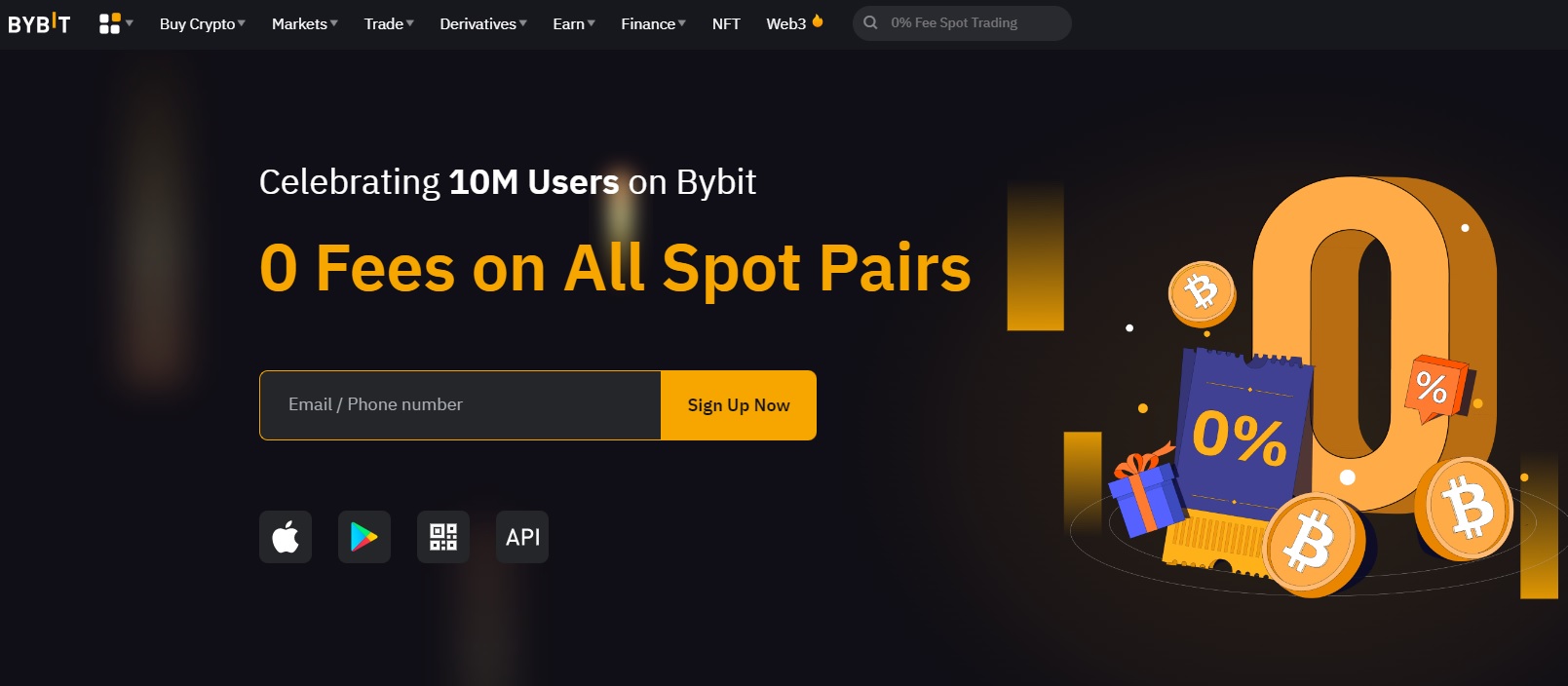 Bybit website