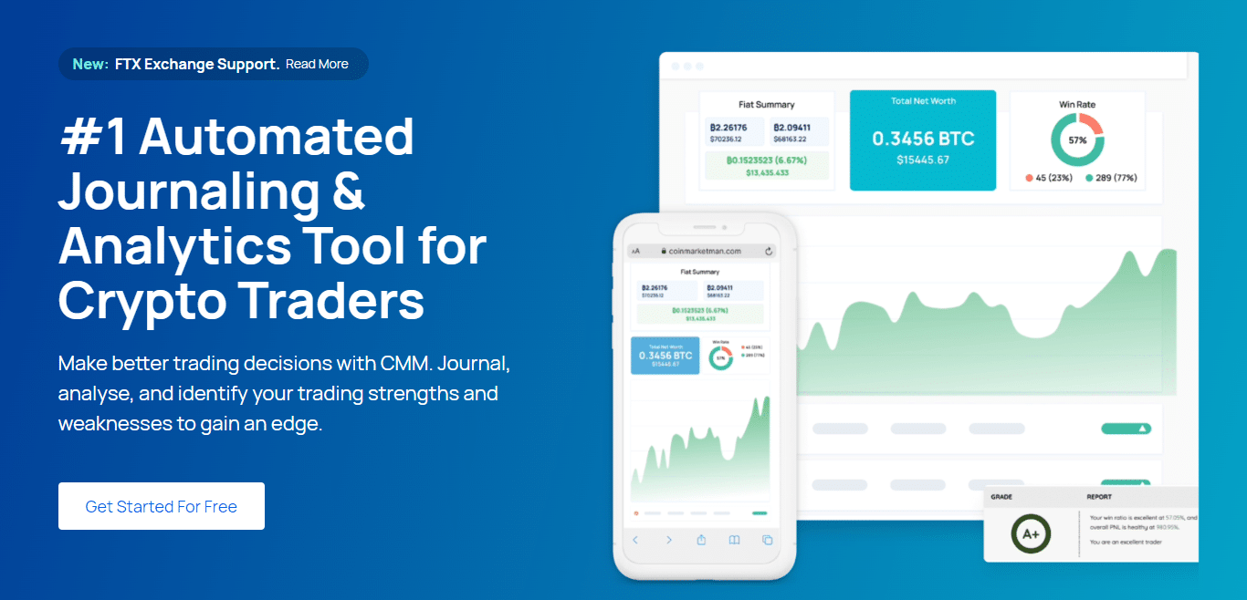 Coin Market Manager trade journal feature