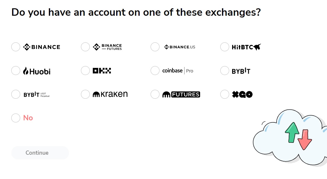 Crypto exchanges on TradeSanta