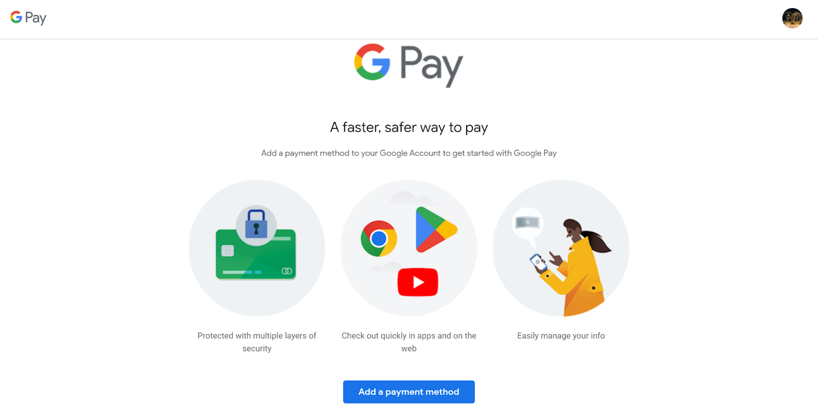 Google pay website