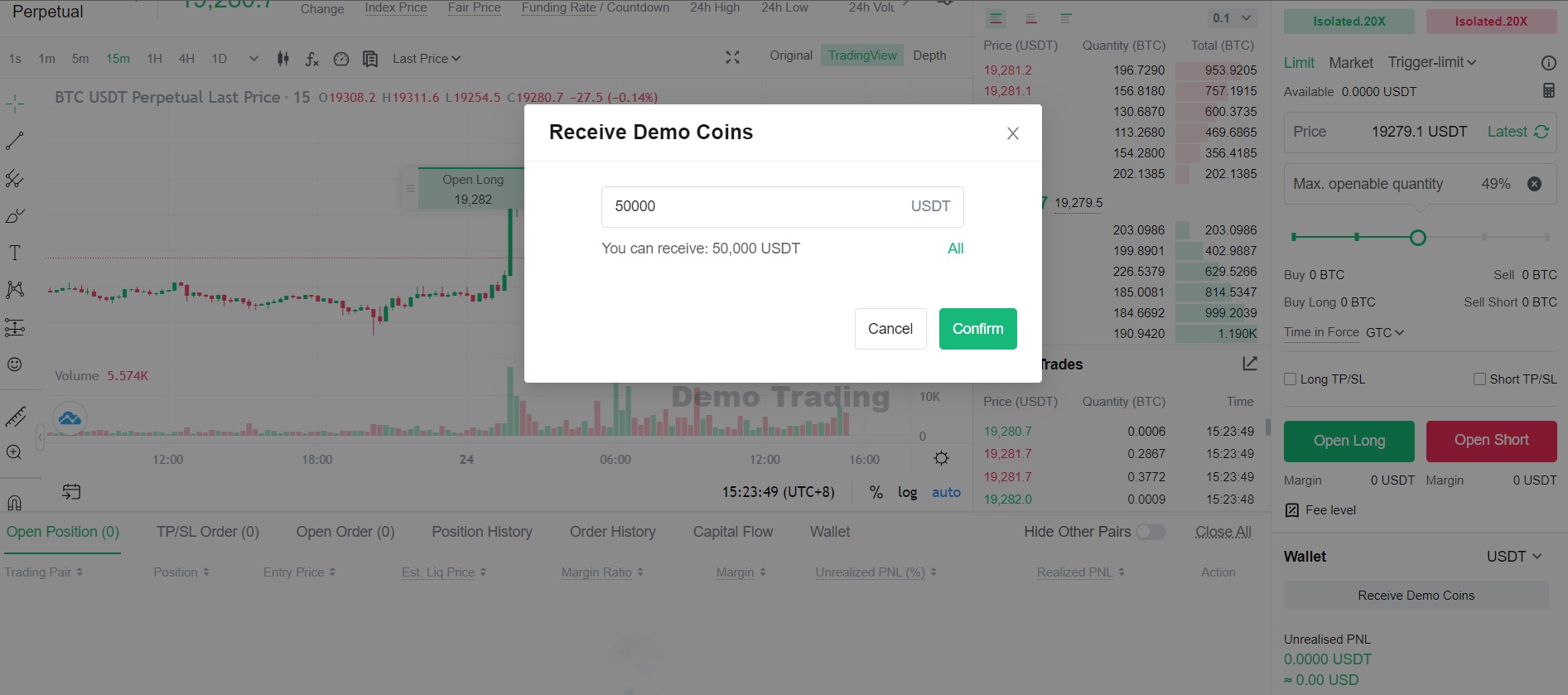 MEXC copy trader platform