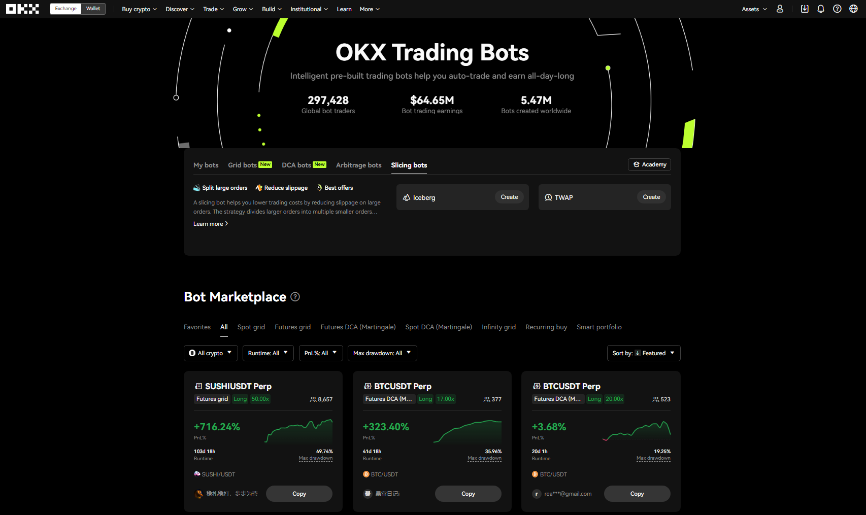 OKX Trading Bots