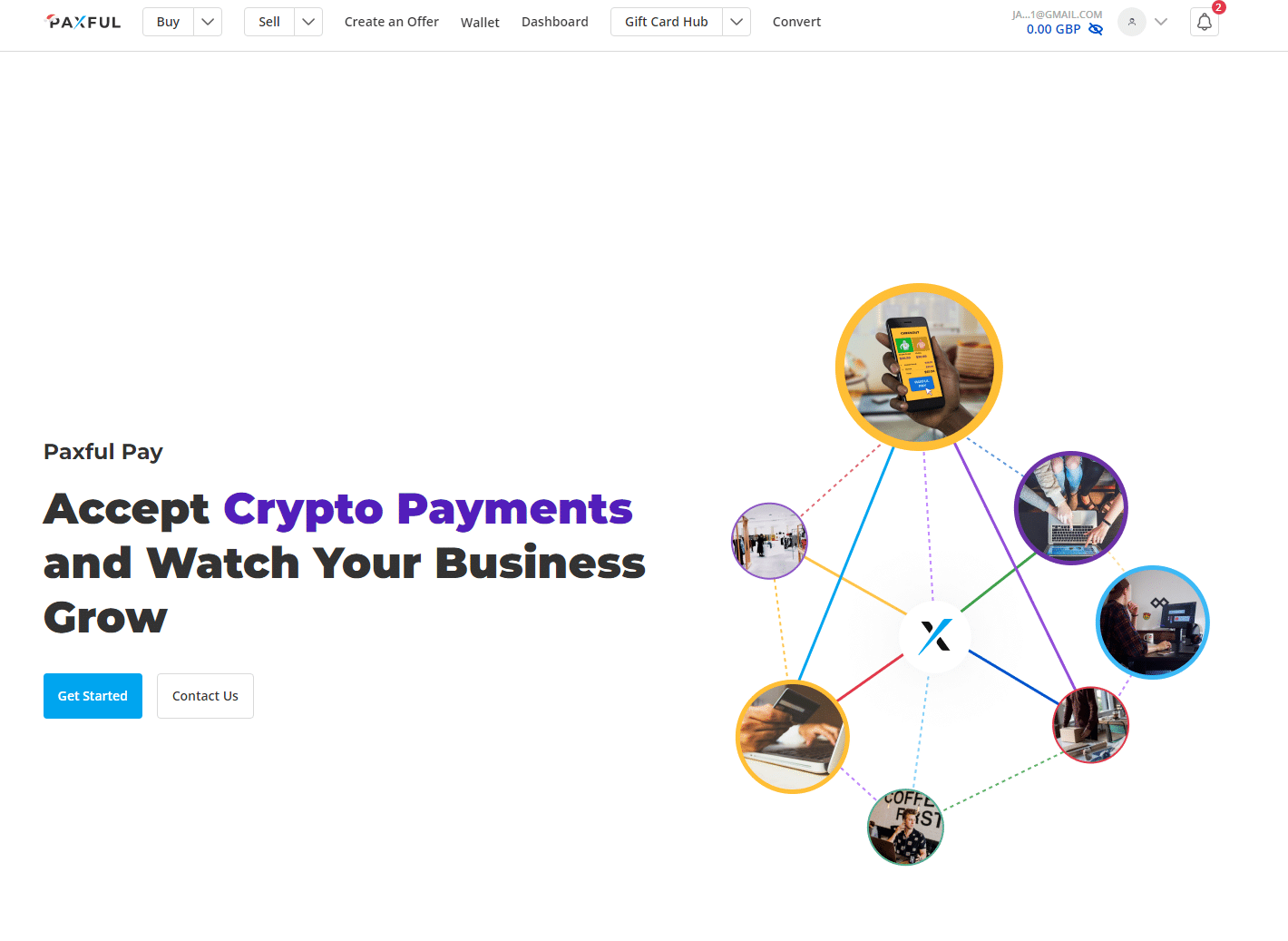 Paxful pay features