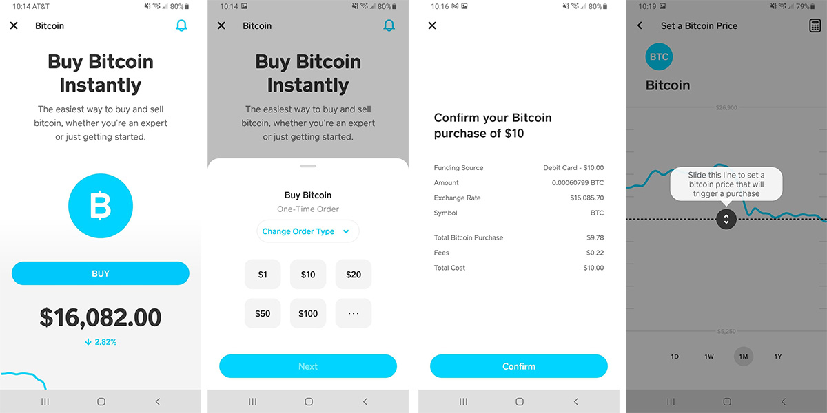 Steps to buying Bitcoin on Cash App