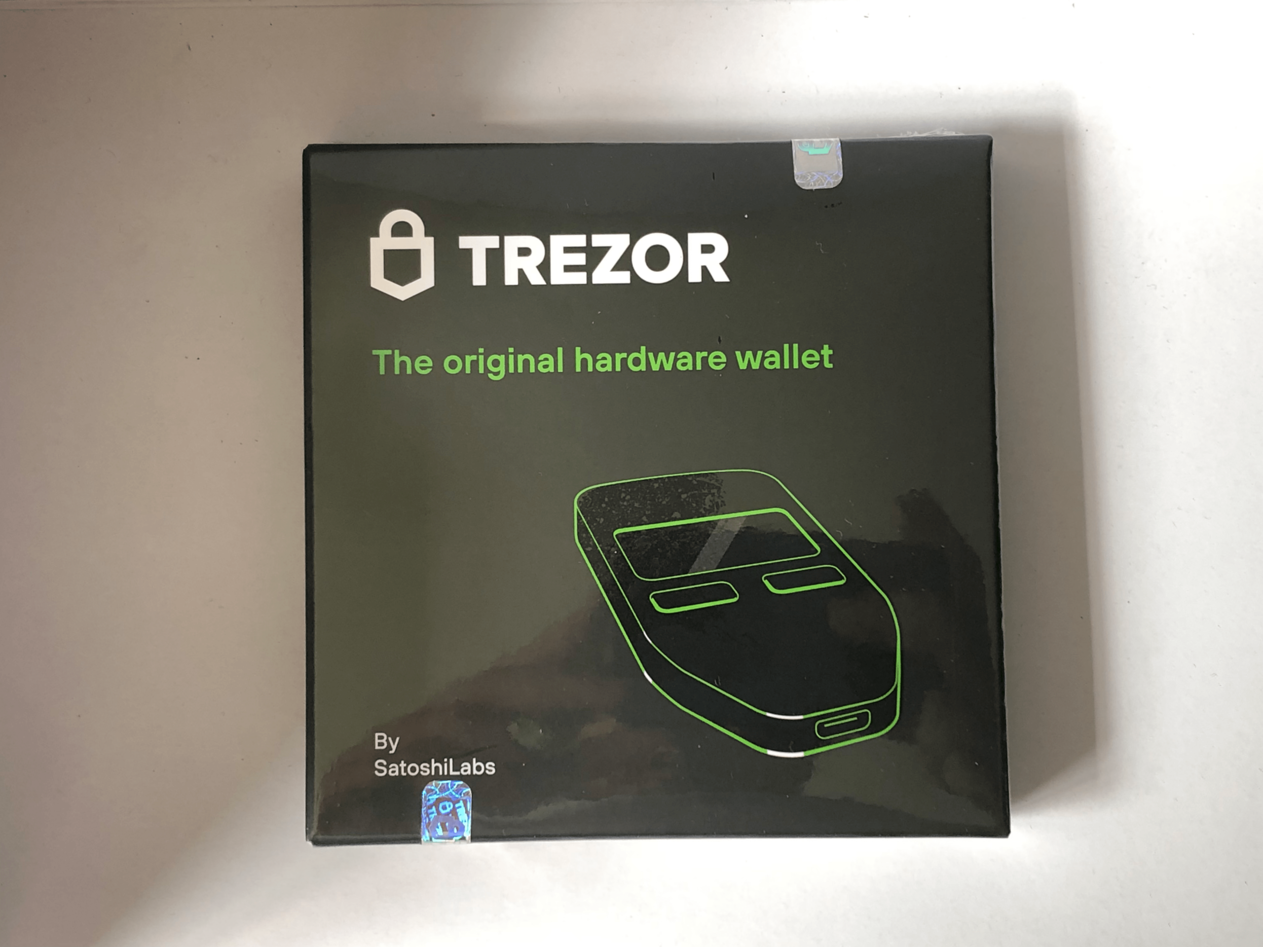 Trezor One Box Front