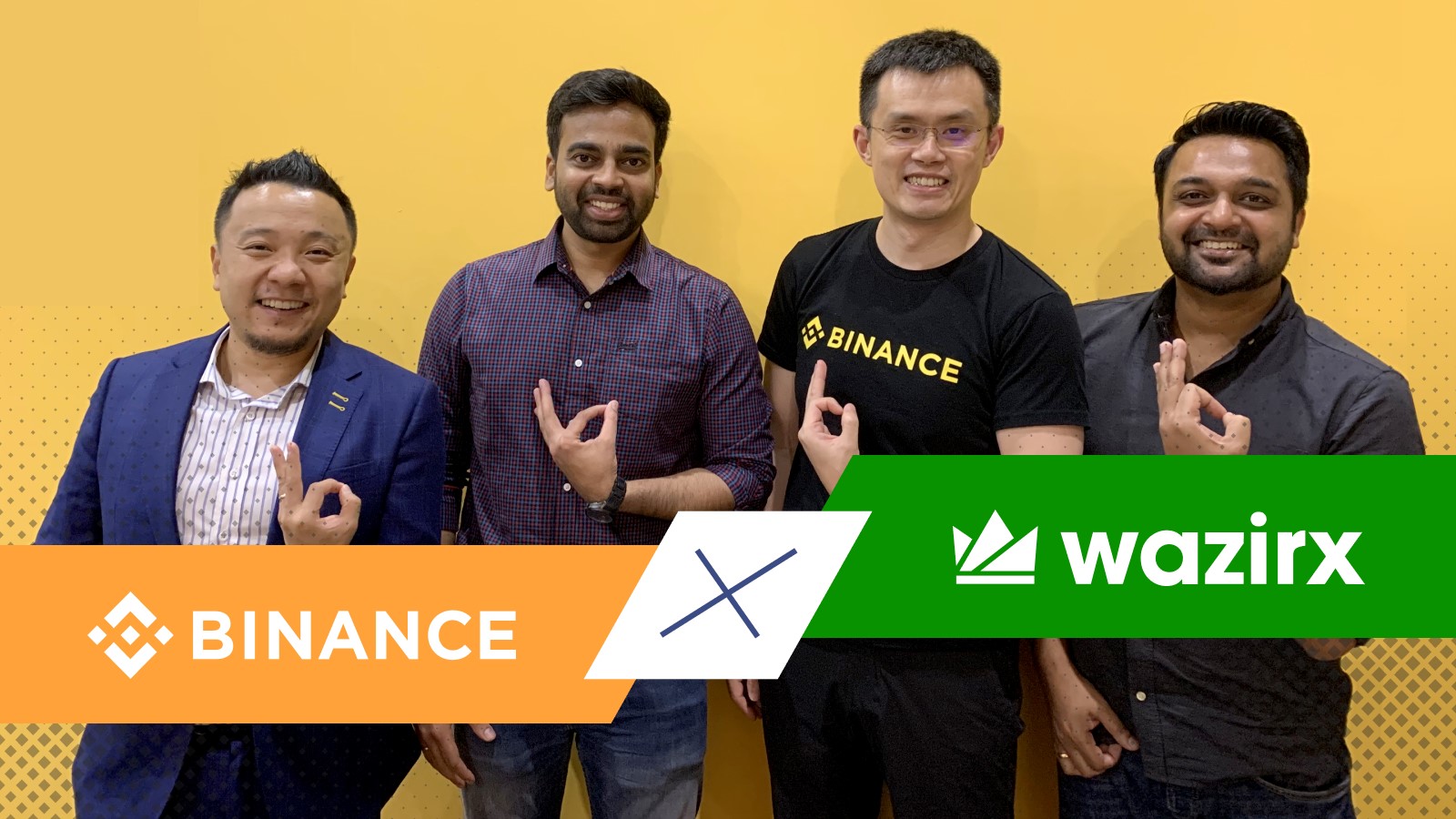 WazirX partnership with Binance