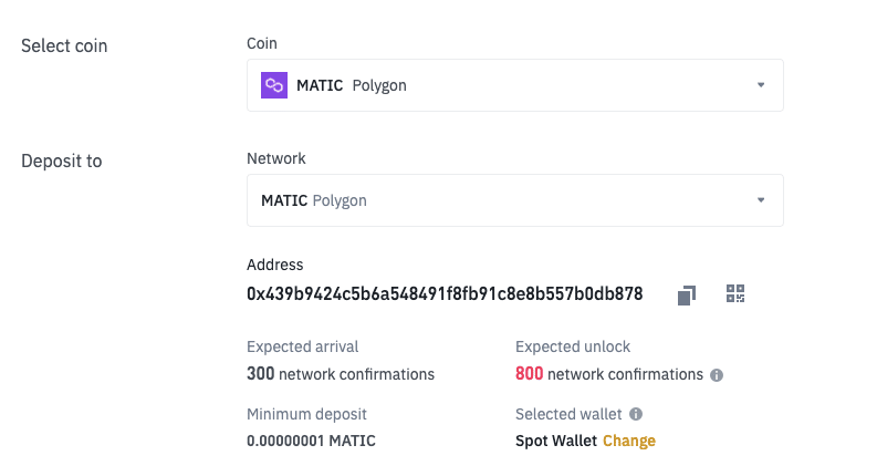 Withdraw from Metamask to an exchange