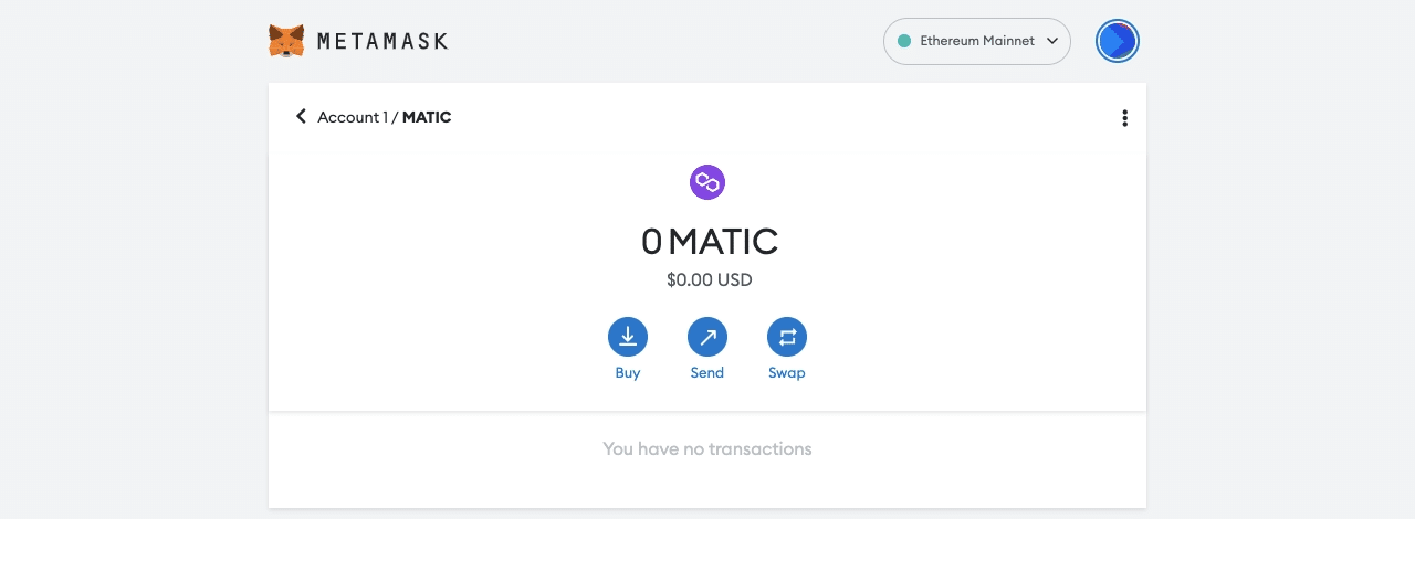 Withdrawing crypto from Metamask