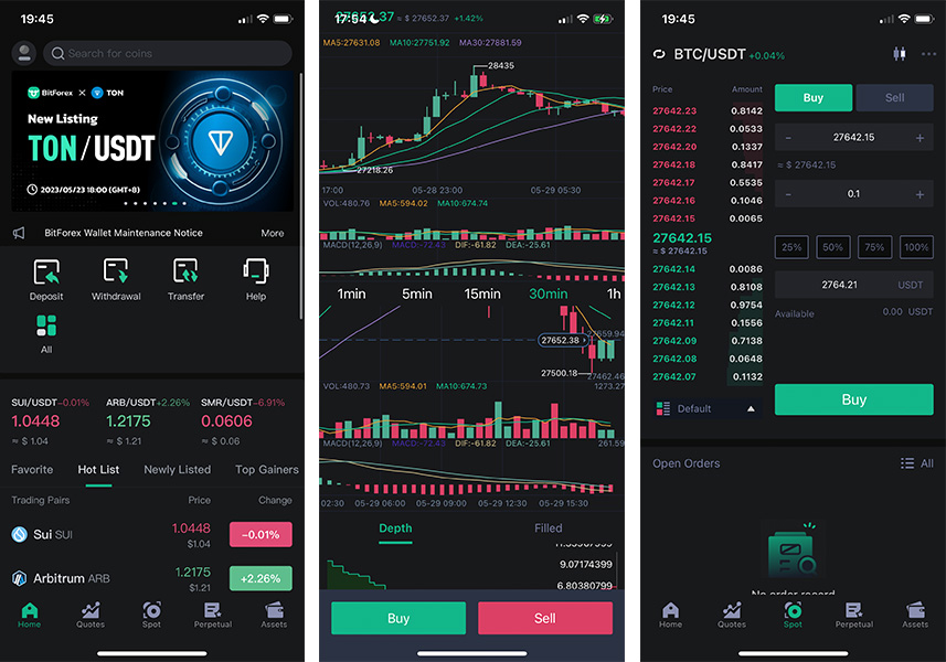 bitforex mobile app