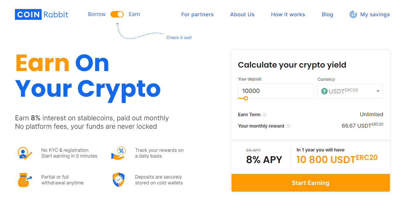 coinrabbit earn
