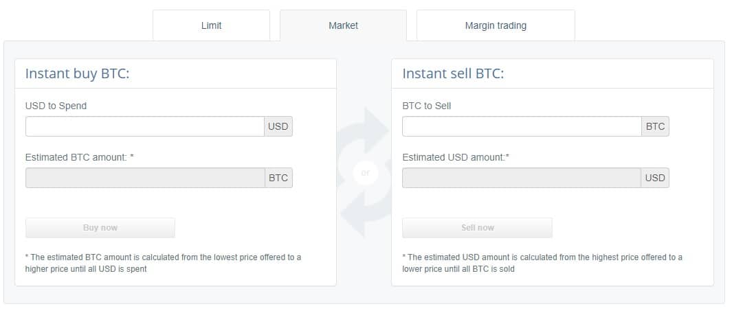 cex.io order window