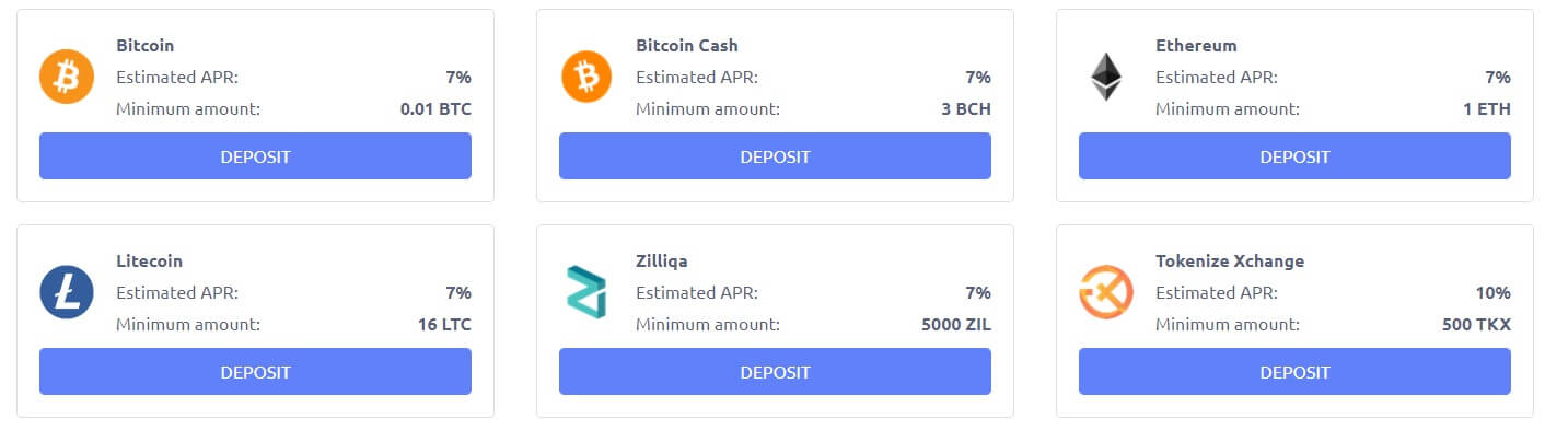 Tokenize Exchange Interest