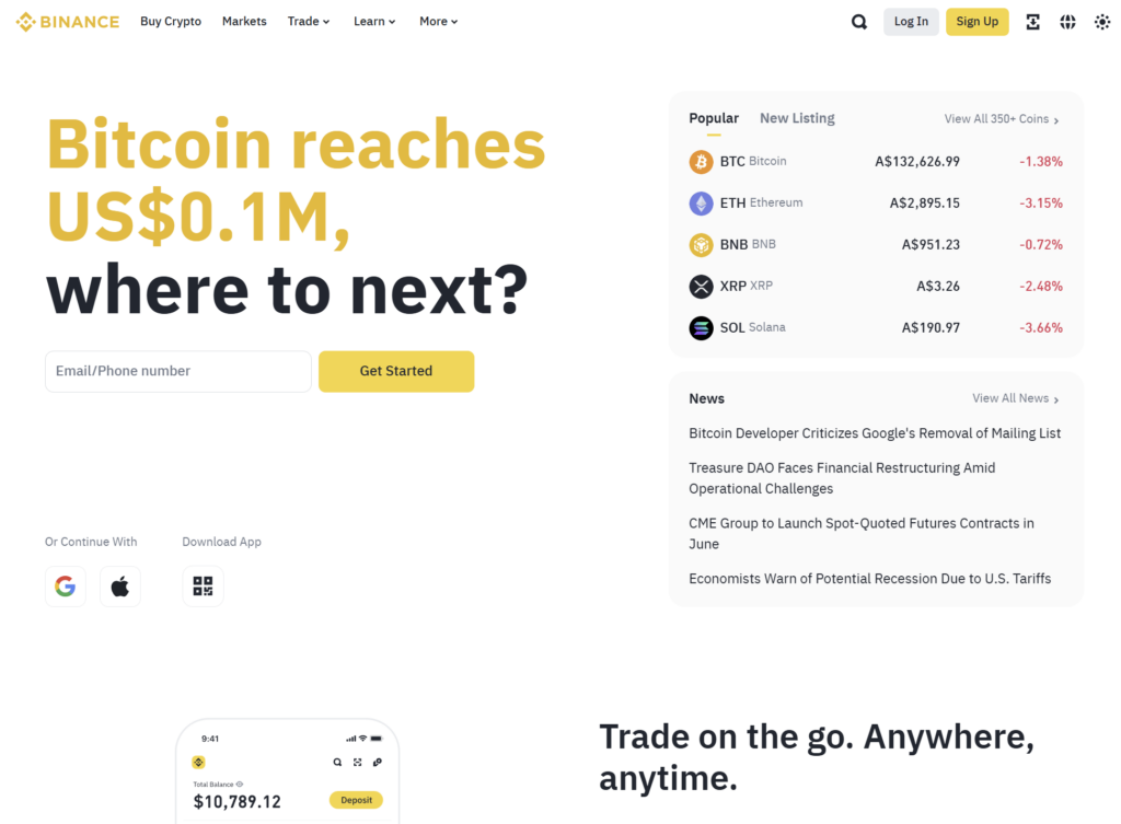 binance india